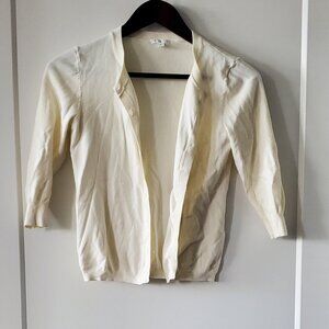 cream BP cardigan